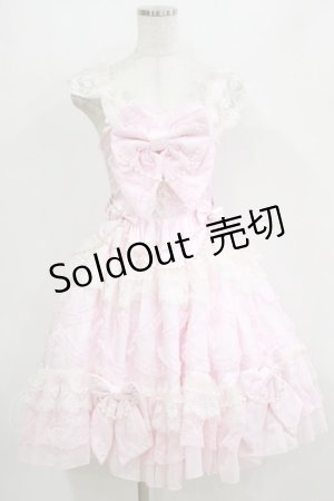 画像: Dream Lolita（海外ロリータブランド） / 昭和Dollジャンパースカート M ピンク H-26-02-02-004-PU-OP-NS-ZH