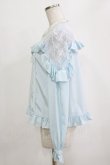 画像2: Angelic Pretty / Lacy Frillブラウス Free サックス H-26-02-02-045-AP-BL-NS-ZH (2)