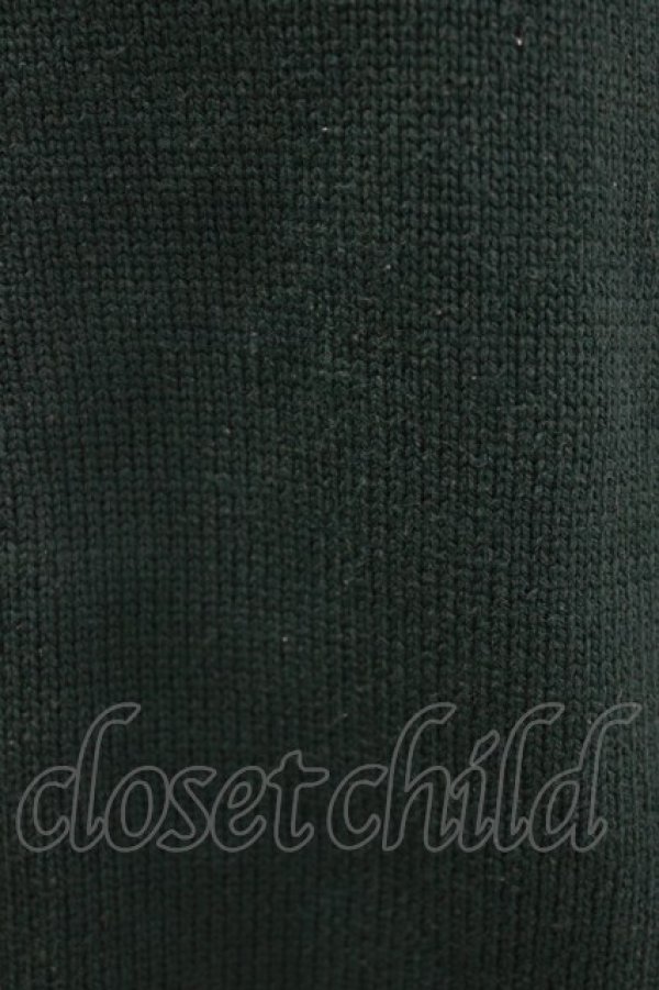 画像4: Fi.n.t / 刺繍入りゲームシャツニット Free GREEN H-26-02-02-051-CA-TO-NS-ZH (4)