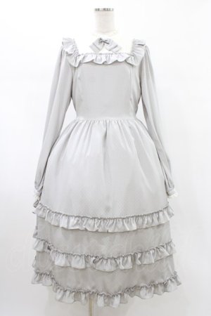 画像: Melody BasKet / Shiny dot dress L グレー H-26-02-02-1028-LO-OP-KB-ZH