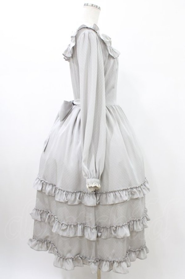 画像3: Melody BasKet / Shiny dot dress L グレー H-26-02-02-1028-LO-OP-KB-ZH (3)