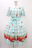 画像1: Emily Temple cute / ギンガムチェックBERRYワンピース  ミント H-26-02-02-1029-ET-OP-KB-ZH (1)