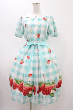 画像: Emily Temple cute / ギンガムチェックBERRYワンピース  ミント H-26-02-02-1029-ET-OP-KB-ZH