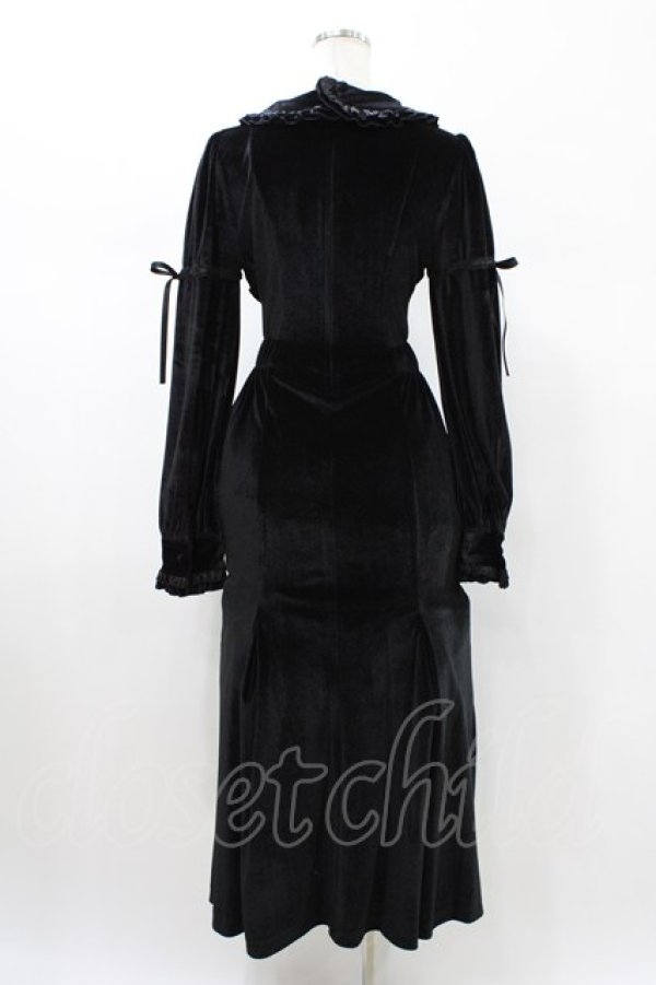 画像2: DimMoire / Gothicハートロングドレス  ブラック H-26-02-02-1036-0-OP-KB-ZH (2)