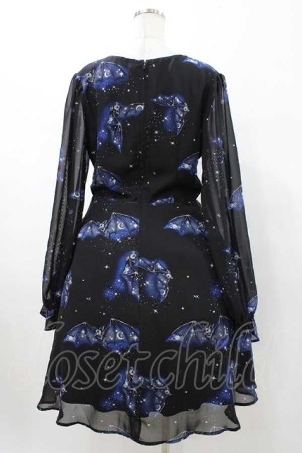 画像2: HELL BUNNY / Twilight Bat Dress M ブラック H-26-02-02-1037-PU-OP-KB-ZH (2)
