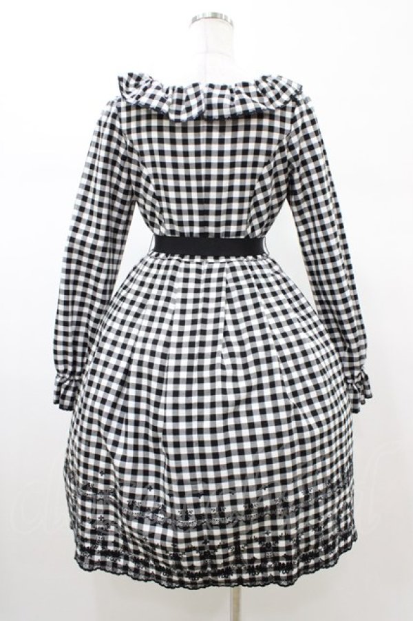 画像2: Emily Temple cute / カットワーク刺繍ワンピース  ブラック H-26-02-02-1041-ET-OP-KB-ZH (2)