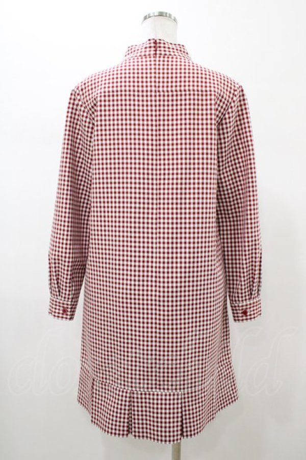 画像2: MILK / Peppy dress  レッド H-26-02-02-1042-ML-OP-KB-ZH (2)