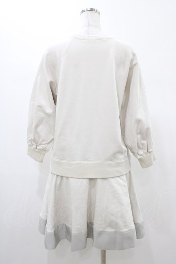 画像2: Jane Marple Dans Le Salon / トレーナーワンピース M アイボリー H-26-02-02-1045-JM-OP-KB-ZH (2)