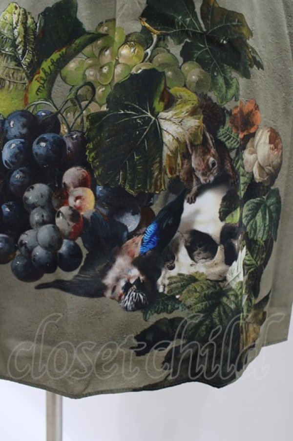 画像3: MILK / Lost storyドレス  ダスティーグリーン H-26-02-02-1050-ML-OP-KB-ZH (3)