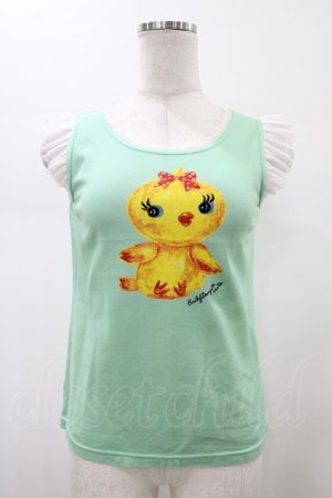 画像: Emily Temple cute / ヒヨコチュールタンク  ミント H-26-02-02-1058-ET-TO-KB-ZH