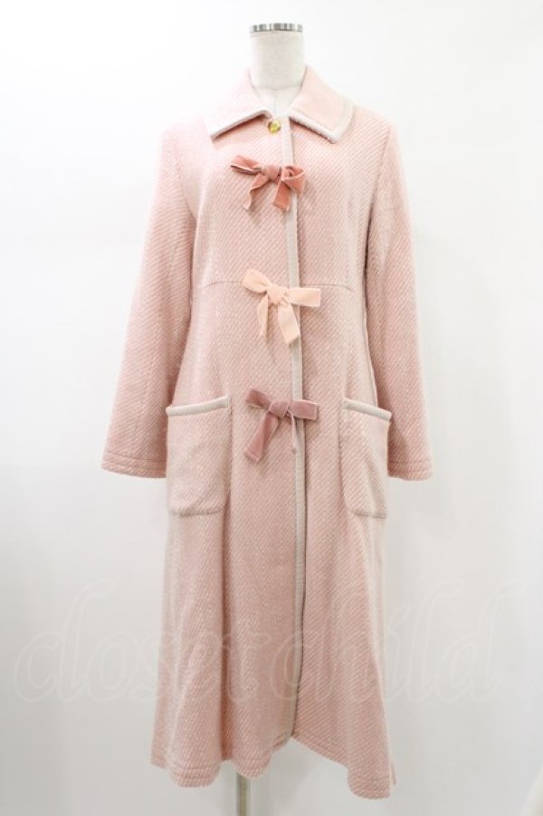 画像1: MILK / バルコニーコート  ベビーピンク H-26-02-02-1018-ML-CO-KB-ZH (1)
