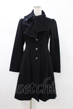 画像: Moi-meme-Moitie / ツインタイコート 2 ブラック H-26-02-02-1019-MO-CO-KB-ZH