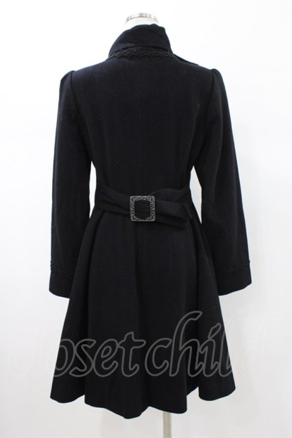 画像2: Moi-meme-Moitie / ツインタイコート 2 ブラック H-26-02-02-1019-MO-CO-KB-ZH (2)