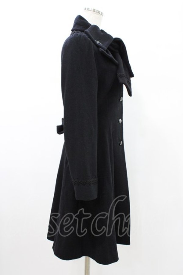 画像3: Moi-meme-Moitie / ツインタイコート 2 ブラック H-26-02-02-1019-MO-CO-KB-ZH (3)