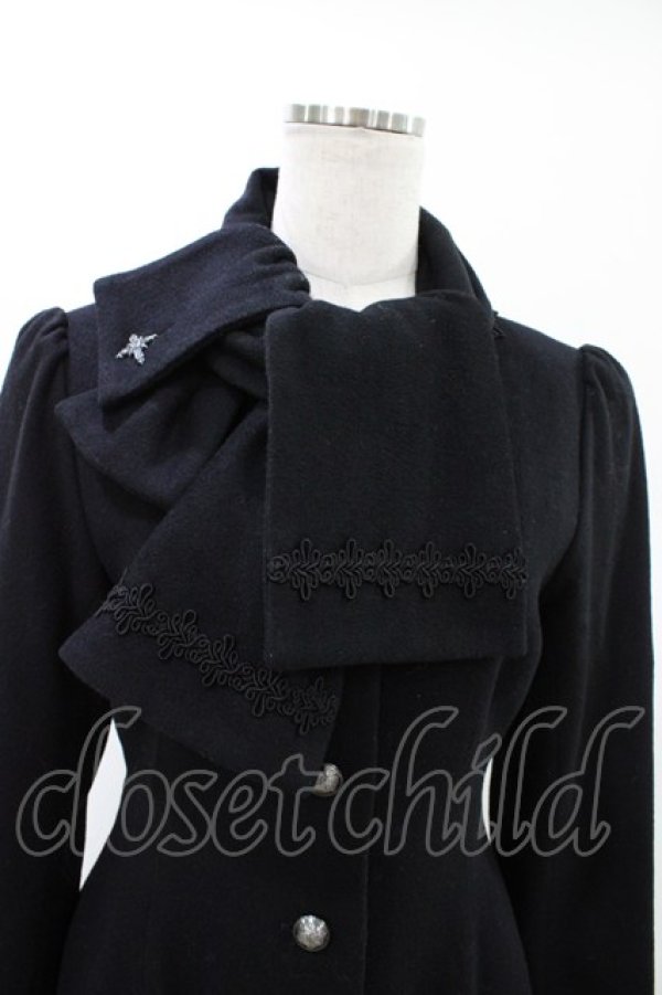 画像4: Moi-meme-Moitie / ツインタイコート 2 ブラック H-26-02-02-1019-MO-CO-KB-ZH (4)