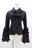 画像1: ATELIER PIERROT / -Blooming Rose- 姫袖ブラウス  ブラック H-26-02-02-1020-EL-BL-KB-ZH (1)
