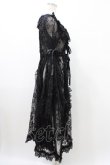 画像3: Triple fortune / レースオーバードレス  ブラック H-26-02-02-1022-EL-OP-KB-ZH (3)