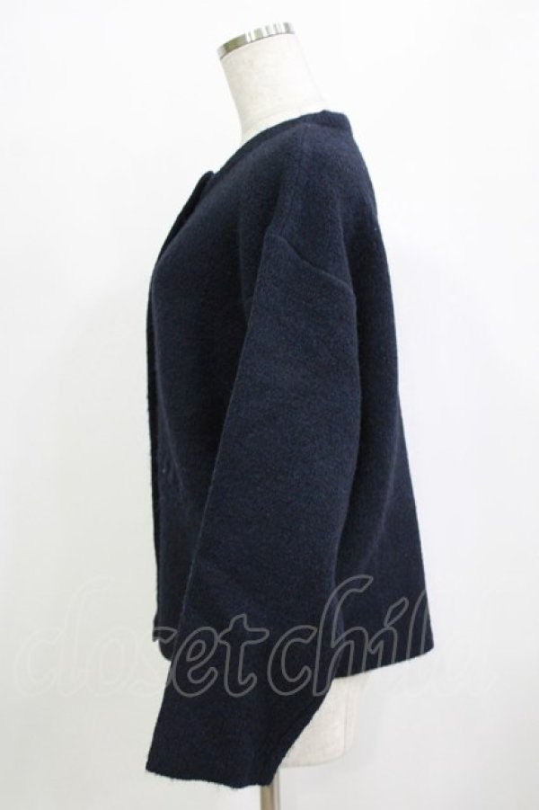画像2: F&A / コクーンニットカーディガン Free NAVY H-26-02-02-059-LO-TO-NS-ZH (2)
