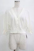 画像1: F&A / レーシーカット釦ドルマンニットカーディガン Free OFF WHITE H-26-02-02-060-LO-TO-NS-ZH (1)