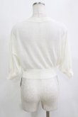 画像3: F&A / レーシーカット釦ドルマンニットカーディガン Free OFF WHITE H-26-02-02-060-LO-TO-NS-ZH (3)