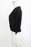 画像2: F&A / レーシーカット釦ドルマンニットカーディガン Free BLACK H-26-02-02-061-LO-TO-NS-ZH (2)