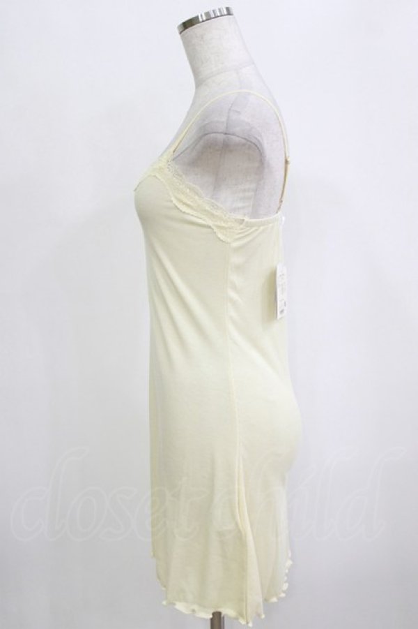 画像2: Fi.n.t / レース使いテレコキャミワンピース Free CREAM H-26-02-02-062-CA-OP-NS-ZH (2)