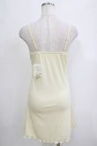 画像3: Fi.n.t / レース使いテレコキャミワンピース Free CREAM H-26-02-02-062-CA-OP-NS-ZH (3)