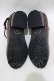 画像4: Fi.n.t / ストラップローファー S/22.5~23cm BROWN H-26-02-02-065-CA-SH-NS-ZH (4)