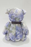 画像2: F i.n.t / オリジナルテディベア  オフ/ブルー花柄 H-26-02-02-071-CA-ZA-NS-ZH (2)