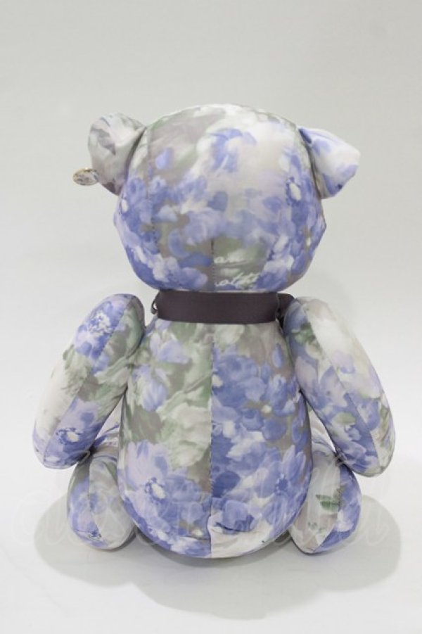 画像2: F i.n.t / オリジナルテディベア  オフ/ブルー花柄 H-26-02-02-071-CA-ZA-NS-ZH (2)