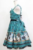 画像2: Angelic Pretty / Princess Catティアードジャンパースカート Free グリーン H-26-02-02-006-AP-OP-NS-ZH (2)