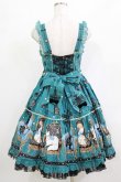 画像3: Angelic Pretty / Princess Catティアードジャンパースカート Free グリーン H-26-02-02-006-AP-OP-NS-ZH (3)