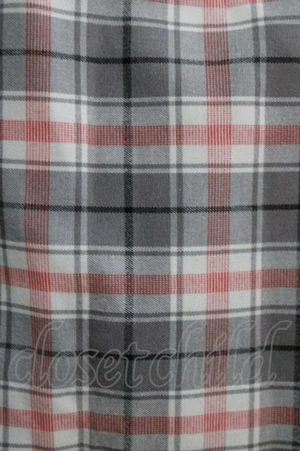 画像4: Fi.n.t / ベルト付きサマーチェックタックスカート Free LAV×WH H-26-02-02-017-CA-SK-NS-ZH (4)