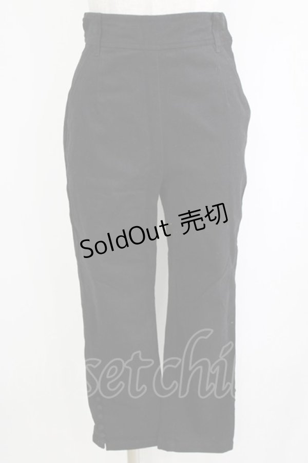 画像1: an another angelus / オードリーサブリナパンツ M BLACK H-26-02-02-023-CA-PA-NS-ZH (1)