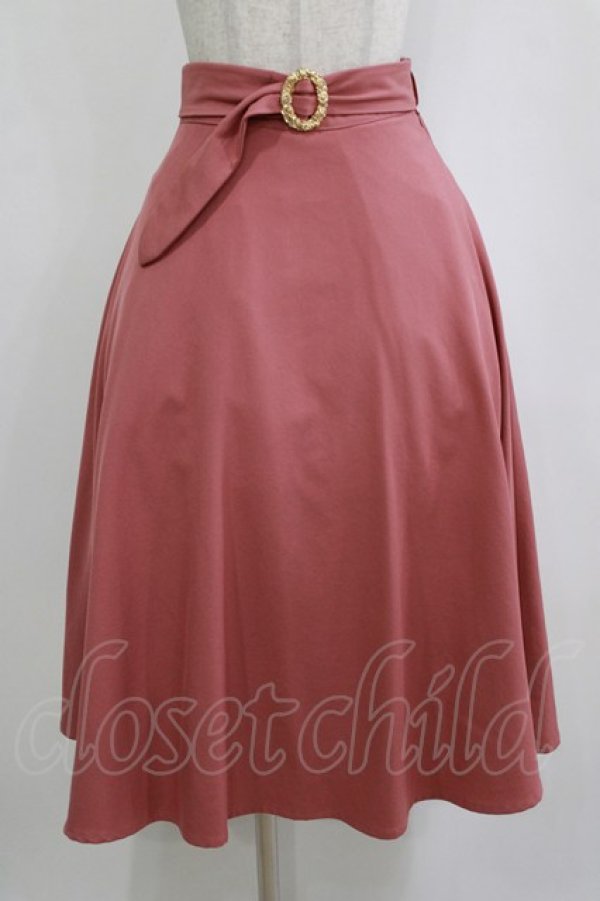 画像1: an another angelus / フラワーサークルバックルフレアースカート Free PINK H-26-02-03-026-CA-SK-NS-ZH (1)