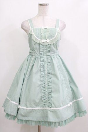 画像: Angelic Pretty / Chelsea Girlジャンパースカート Free ミント H-26-02-03-003-AP-OP-NS-ZH