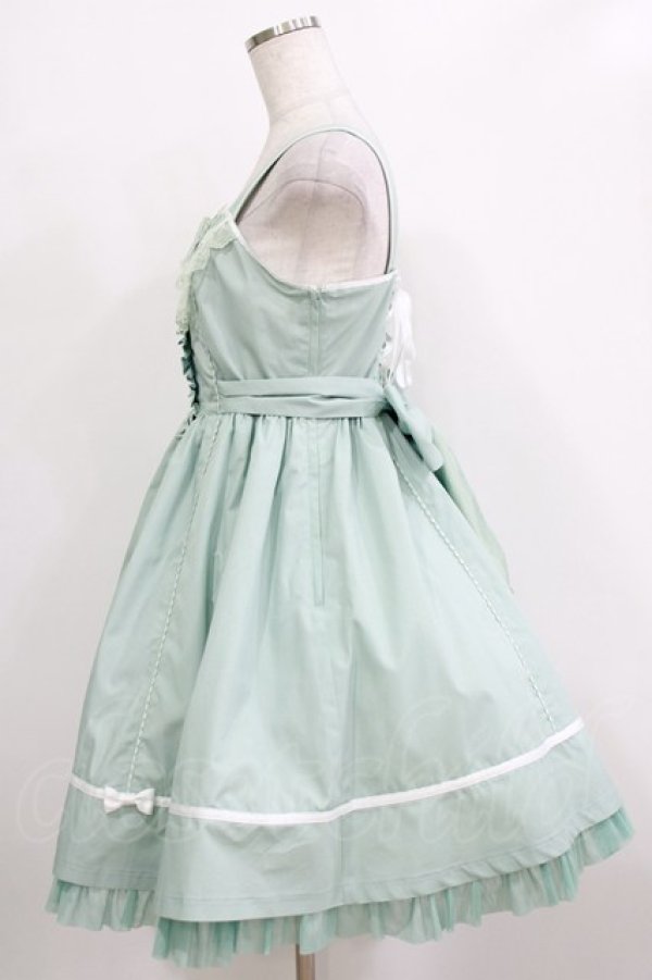 画像2: Angelic Pretty / Chelsea Girlジャンパースカート Free ミント H-26-02-03-003-AP-OP-NS-ZH (2)