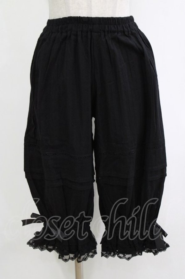 画像1: 王妍与夏季（海外ロリータブランド） / ドロワーズ Free ブラック H-26-02-03-034-GO-PA-NS-ZH (1)