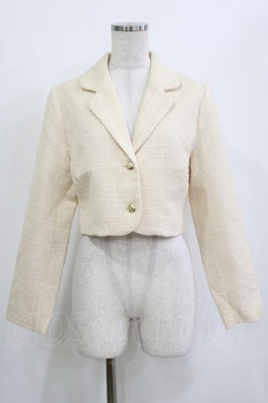 画像: an another angelus / ゴールド釦ツイードジャケット Free CREAM H-26-02-03-037-CA-JA-NS-ZH