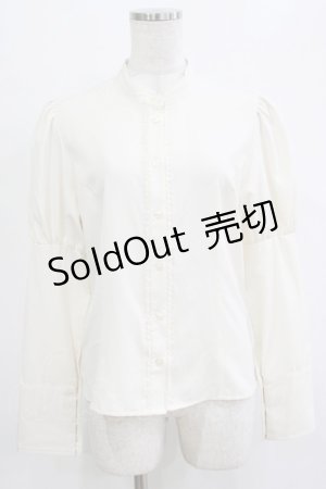 画像: Kurumi Collaboration / KRデシンジゴスリブラウス M 生成り H-26-02-03-047-GO-BL-NS-ZH