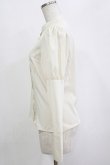 画像2: Kurumi Collaboration / KRデシンジゴスリブラウス M 生成り H-26-02-03-047-GO-BL-NS-ZH (2)