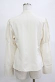 画像3: Kurumi Collaboration / KRデシンジゴスリブラウス M 生成り H-26-02-03-047-GO-BL-NS-ZH (3)