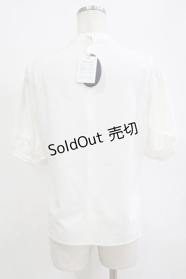 画像3: an another angelus / ヨークカットワーク刺繍ブラウス Free OFFWHITE H-26-02-03-050-CA-BL-NS-ZH (3)