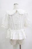 画像3: ?PHOEBE（海外ロリータブランド） / リボン襟ブラウス XL オフ H-26-02-03-052-PU-BL-NS-ZH (3)