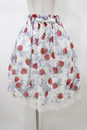 画像: Jane Marple / A day in jouyのシアースカート  ブルー H-26-02-03-1034-JM-SK-KB-ZH