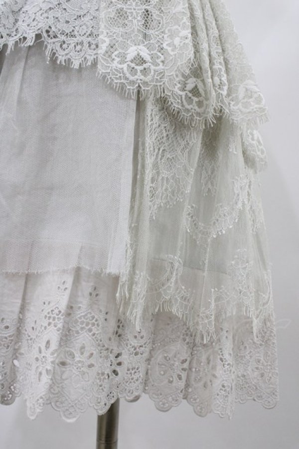 画像3: Jane Marple Dans Le Salon / ランダムレーススカート  グレー H-26-02-03-1040-JM-SK-KB-ZH (3)