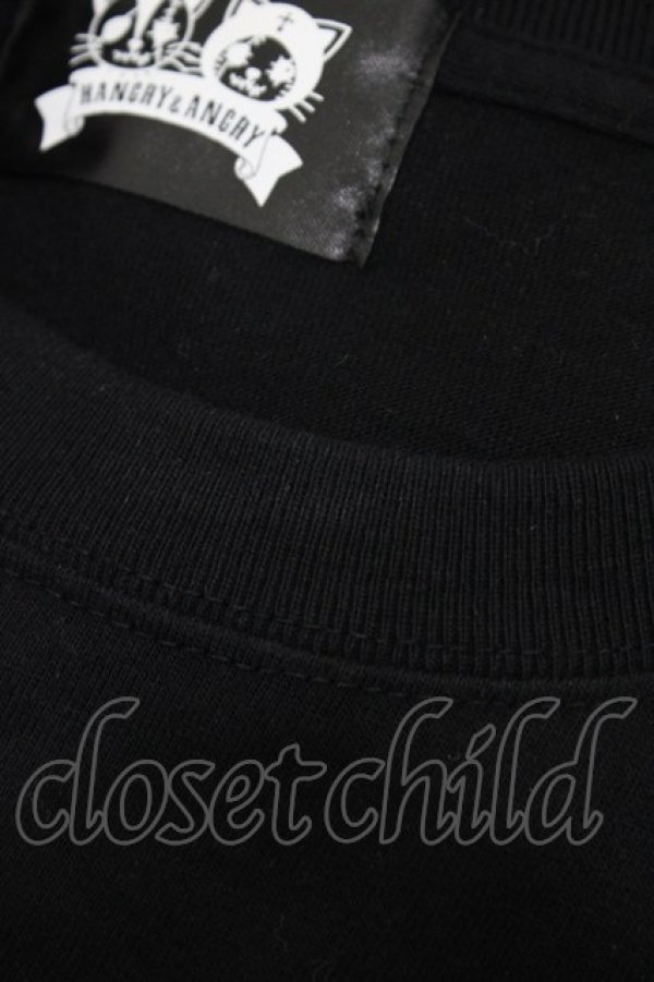 画像3: HANGRY&ANGRY / アンちゃん頭T-shirt  ブラック H-26-02-03-1050-HN-TO-KB-ZH (3)