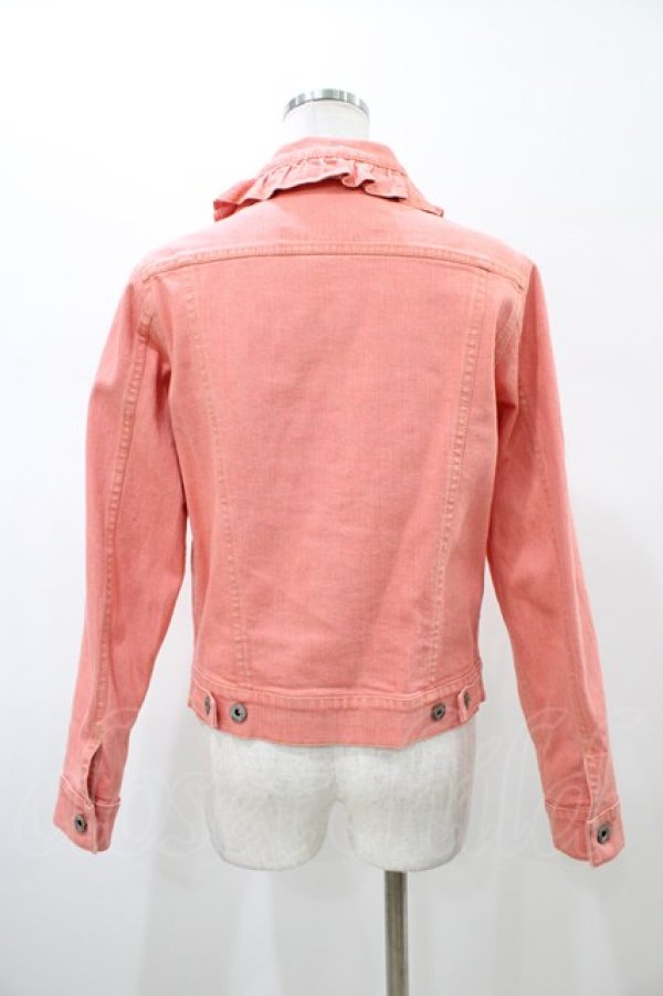 画像2: Jane Marple / スラブデニムジャケット  ピンク H-26-02-03-1052-JM-JA-KB-ZH (2)