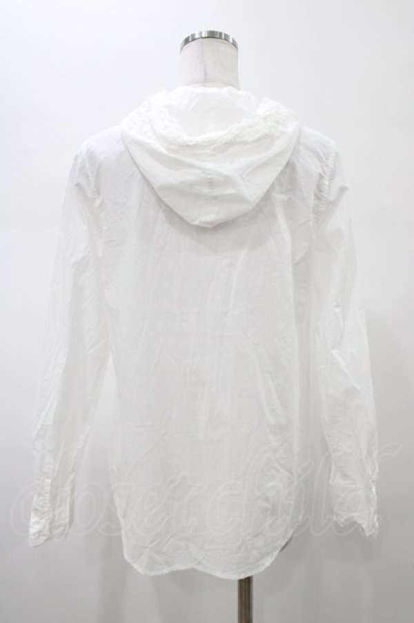 画像2: Jane Marple / フード付ブラウス  ホワイト H-26-02-03-1059-JM-BL-KB-ZH (2)