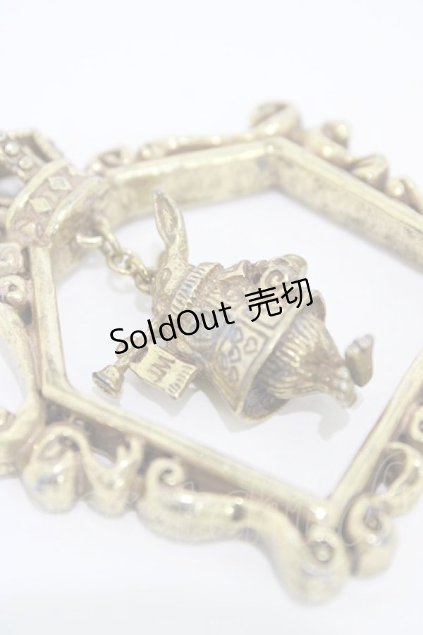 画像2: Jane Marple / 時計うさぎチャーム  ゴールド H-26-02-03-1008-JM-ZA-KB-ZH (2)